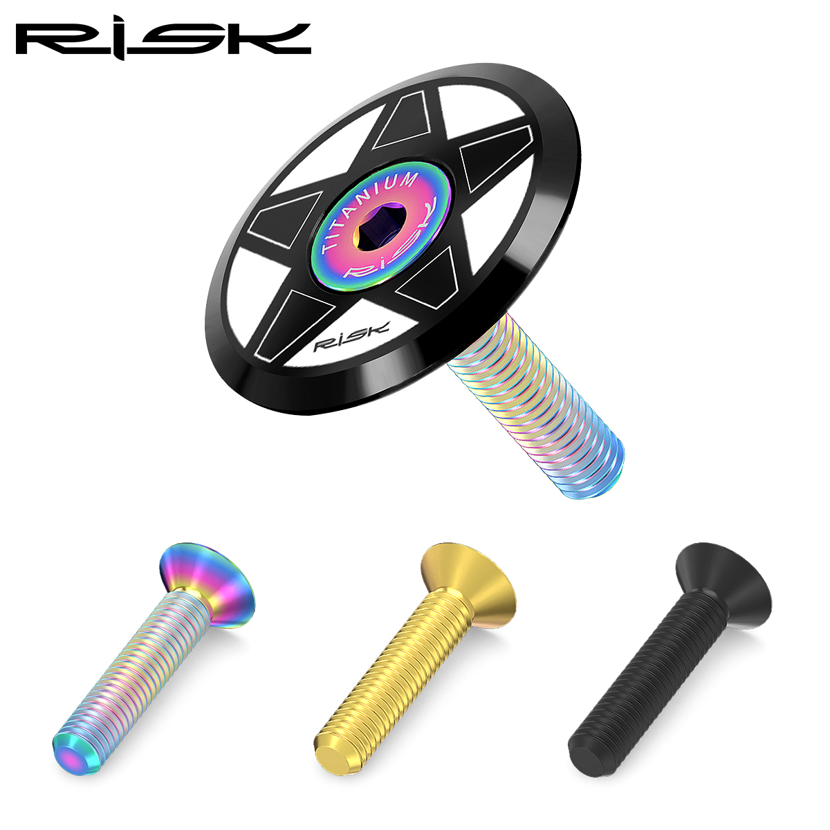 RISK 1pc Bicycle Titanium Allo - Snapback Hat Flat ulasan dan harga