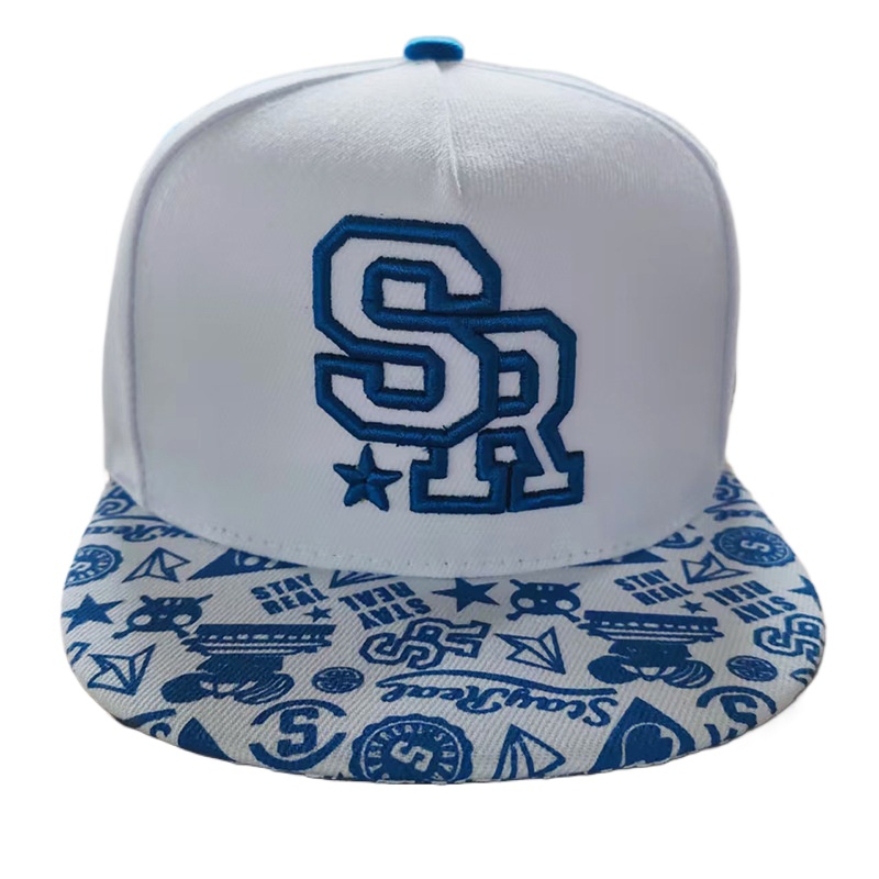 Customize New Fashion Embroide - Snapback Hat Flat ulasan dan harga