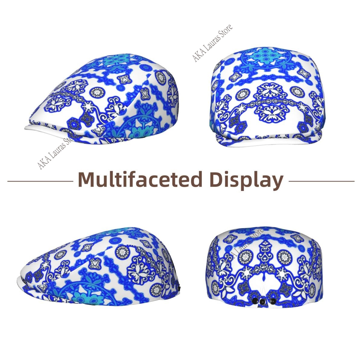 Newsboy Cap Peaky Octagonal Ha - Newsboy Cap Ivy ulasan dan harga