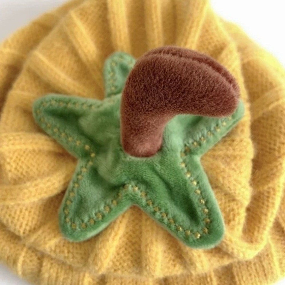 Cute Style Soft Baby Knitted H - Beanie Cuffed Knit ulasan dan harga