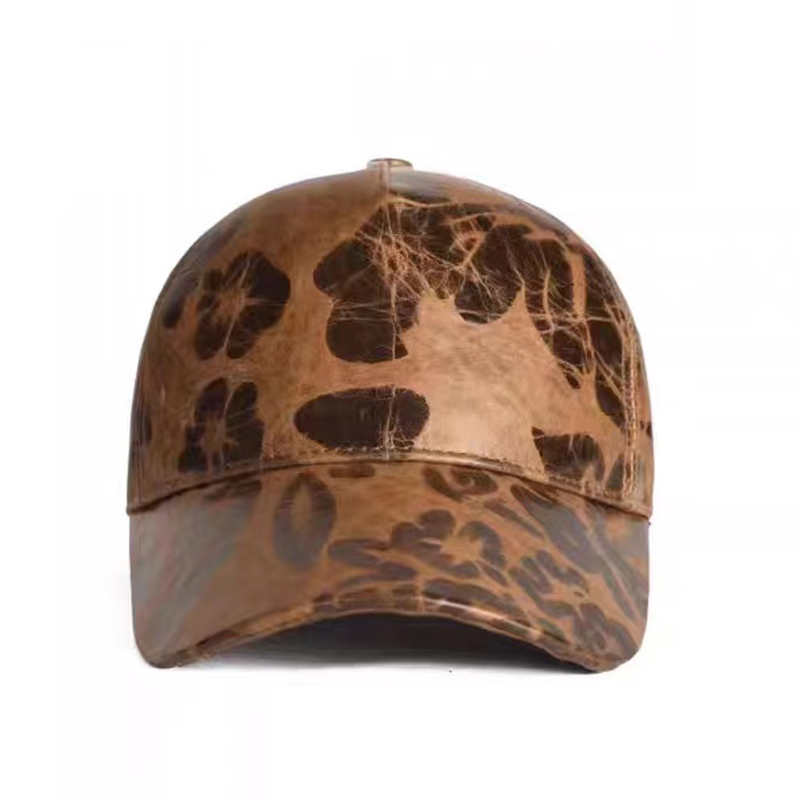 Letters Printed Leather Baseba - Baseball Cap Structured ulasan dan harga