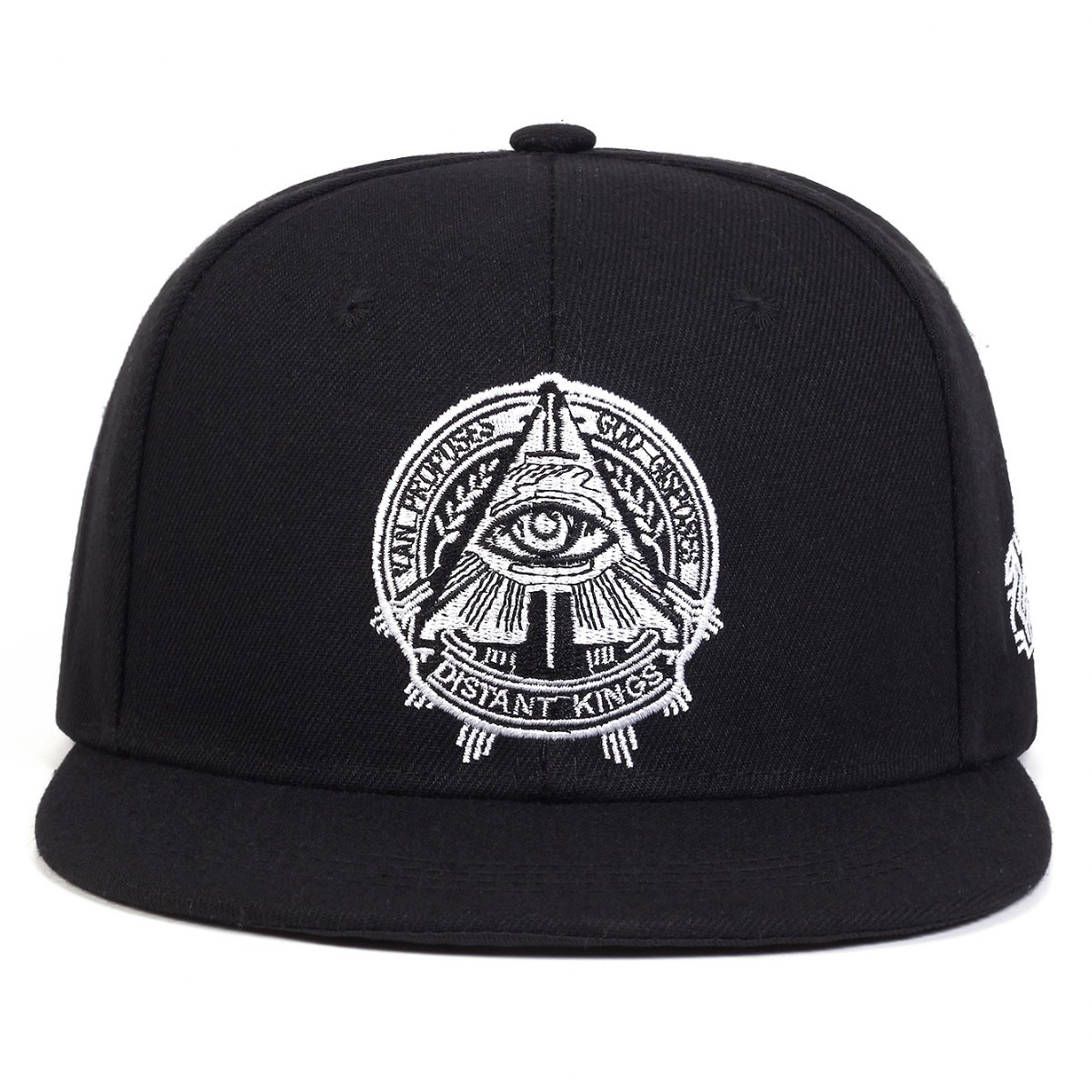 Unisex All-Seeing Eye Embroide - Snapback Hat Flat ulasan dan harga