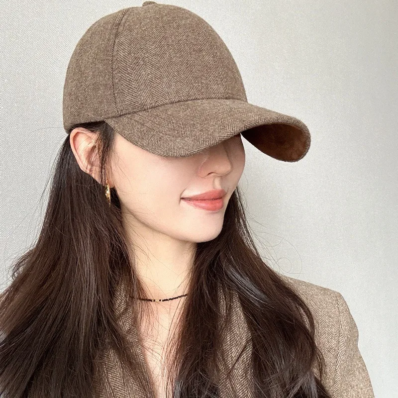 Unisex Winter Structured Wool  - Baseball Cap Structured ulasan dan harga